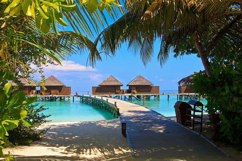 Maldives beach